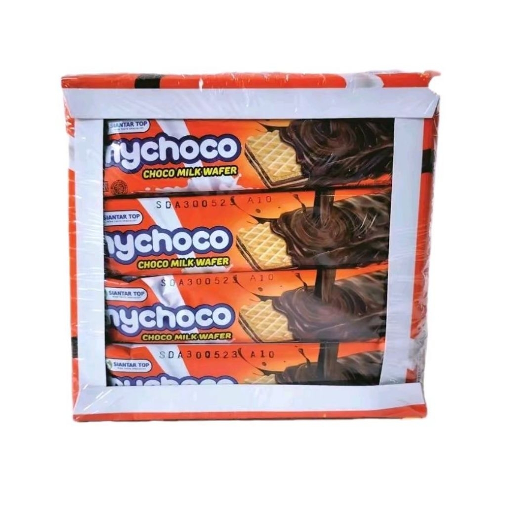 SIANTAR TOP MY CHOCO CHOCOLATE MILK WAFER NETTO 20 PCS X 5 GR