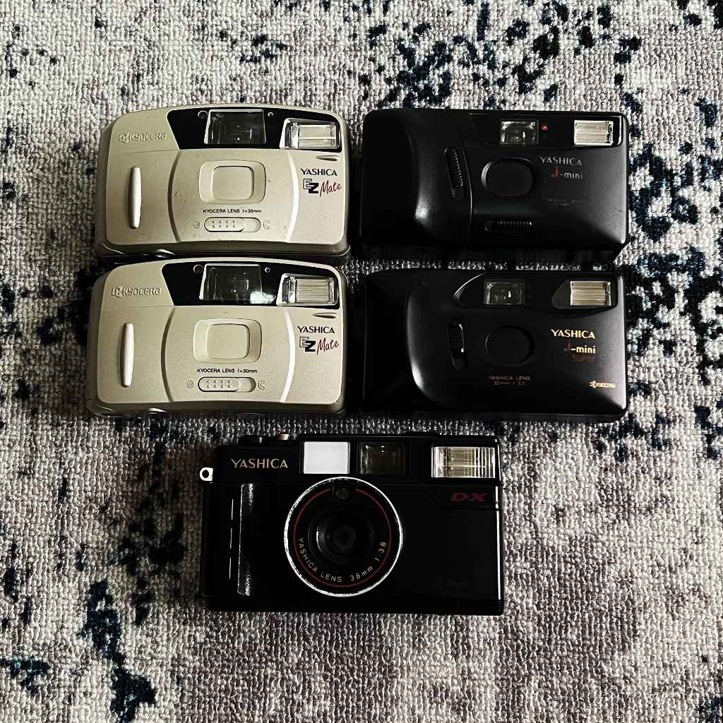 YASHICA EZS ZOOM 70 / CAMPUS 70  / YASHICA J MINI SUPER / YASHICA EZ MATE / YASHICA P MINI 2 / YASHI