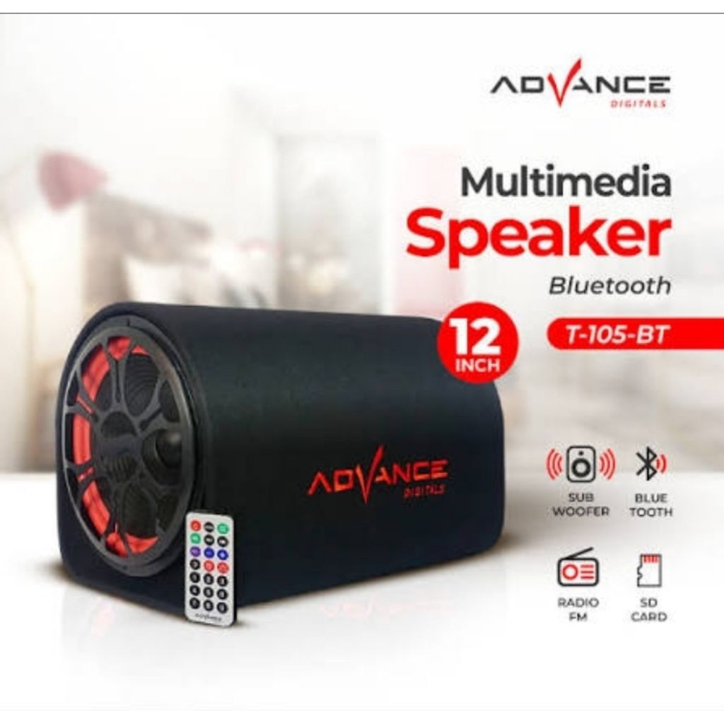 BASSTUBE Speaker Advance T-105BT