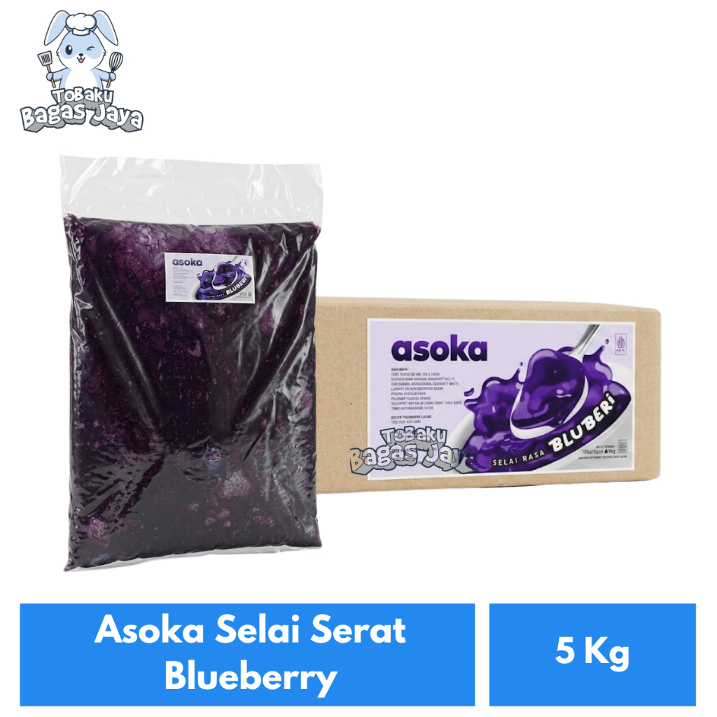 Asoka Selai Serat Blueberry 5 Kg