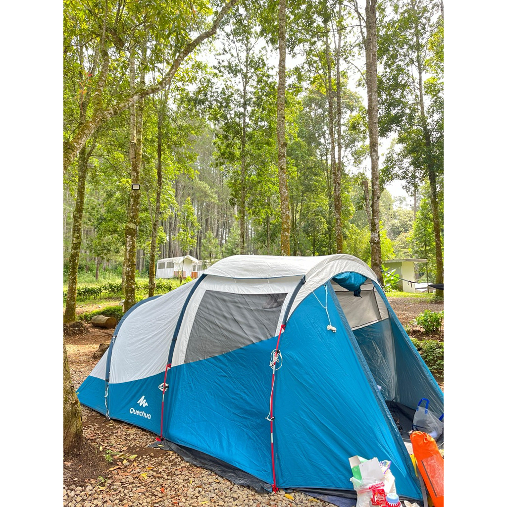 Tenda Quechua Arpenaz 4.1 Family 4 Orang fresh black