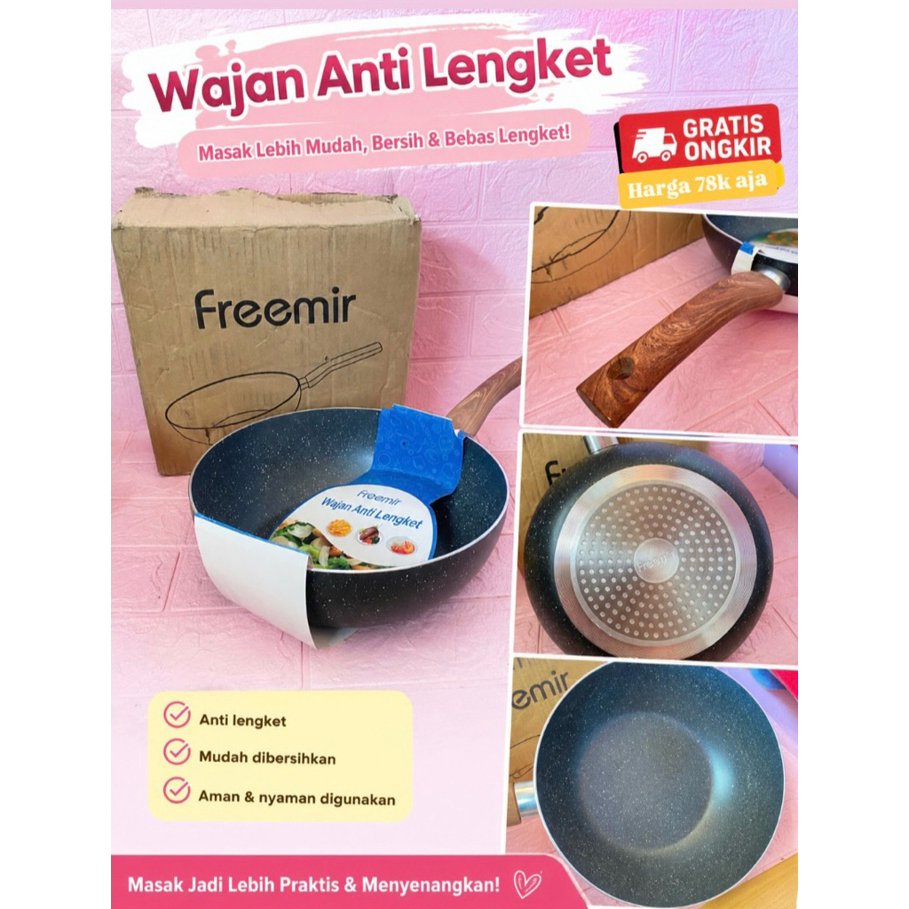 Wajan Anti Lengket Best seller 24cm