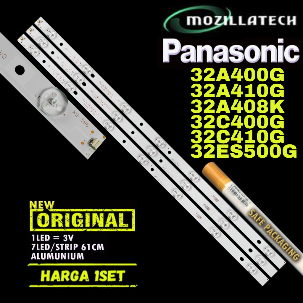 BACKLIGHT PANASONIC 32ES500G 32A400G 32A410G 32A408K 32C400G 32C410G 32ES500 32A400 TH-32D410T 32D30