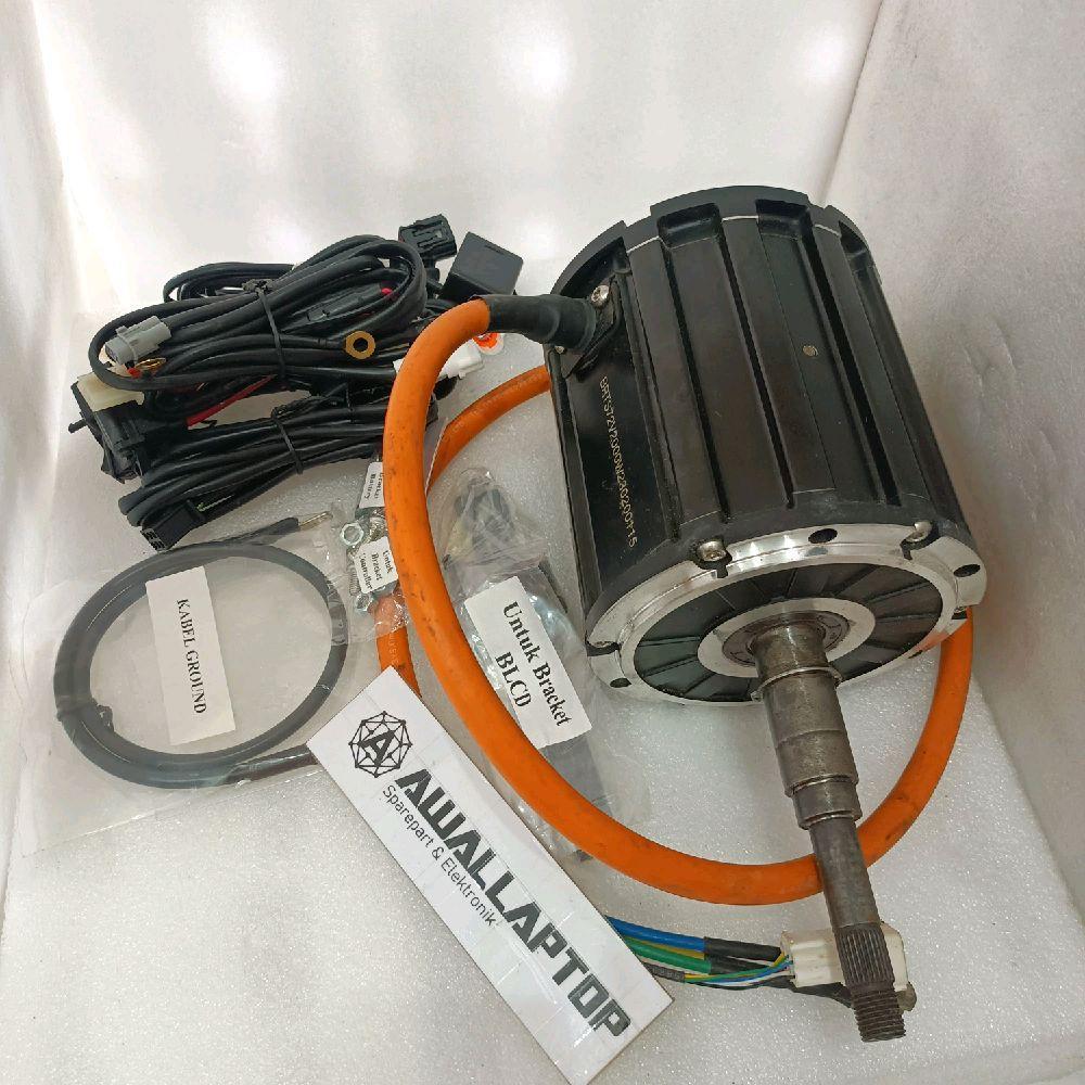 dinamo bldc 2Kw 2000W 72v BLDC motor listrik conversi lengkap kabel