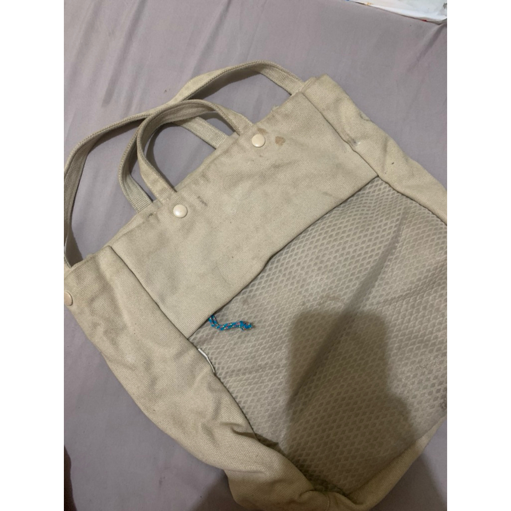 tas export laptop canvas tebal dan airwalk sling pria