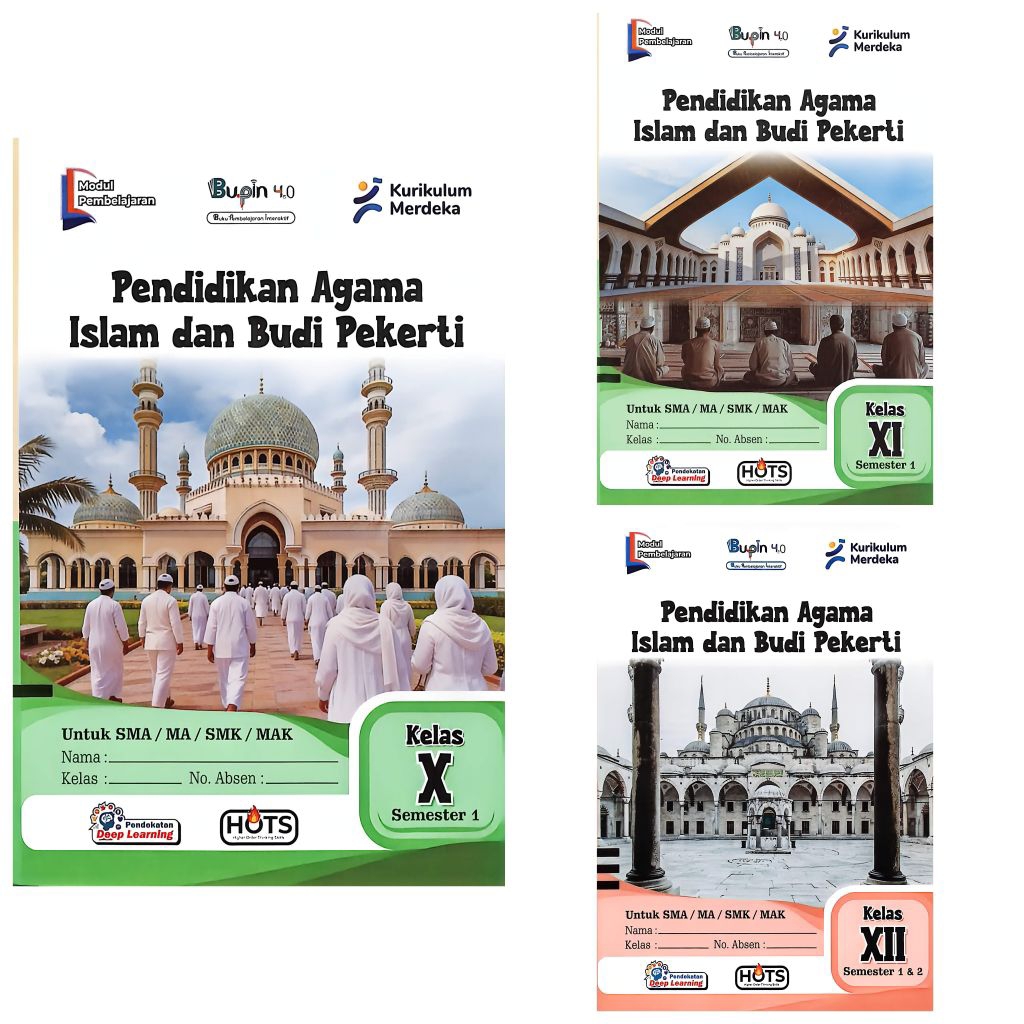 BUKU LKS BUPIN SMA SMK PENDIDIKAN AGAMA ISLAM DAN BUDI PEKERTI KELAS 10 11 SEMESTER 1 GANJIL KELAS 1