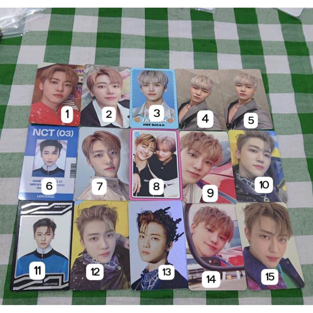 Photocard official NCT Dream Jaemin Reload Hello Future Empathy Beatbox TDS