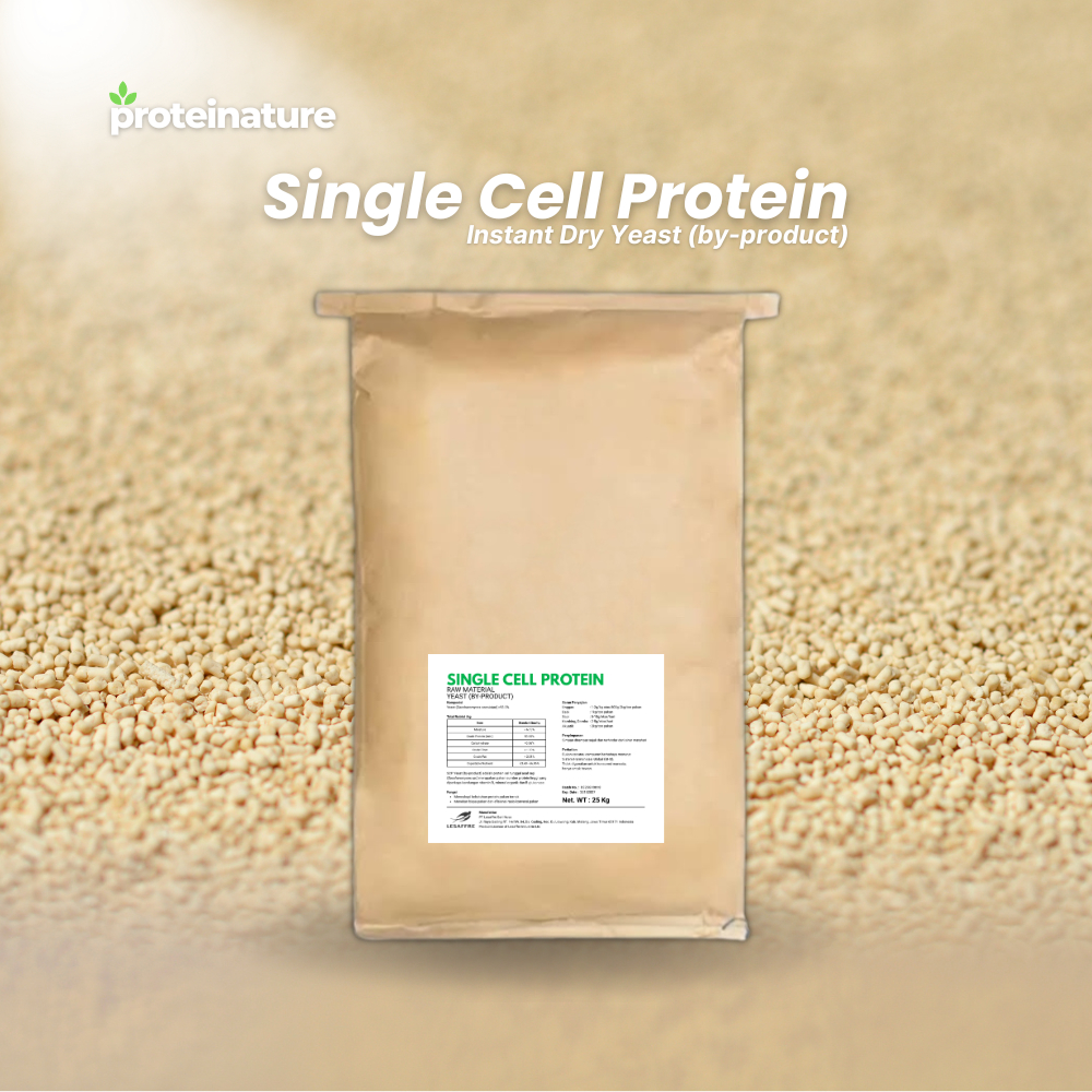 AGROTEIN Yeast Protein 50% Ragi Saccharomyces Pakan Hewan Ternak