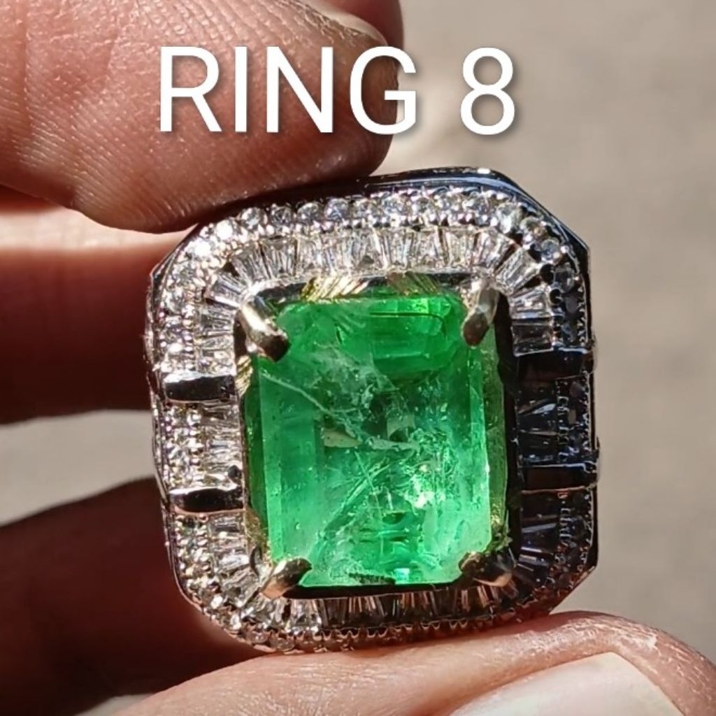 NATURAL EMERALD BERYL COLOMBIA + MEMO