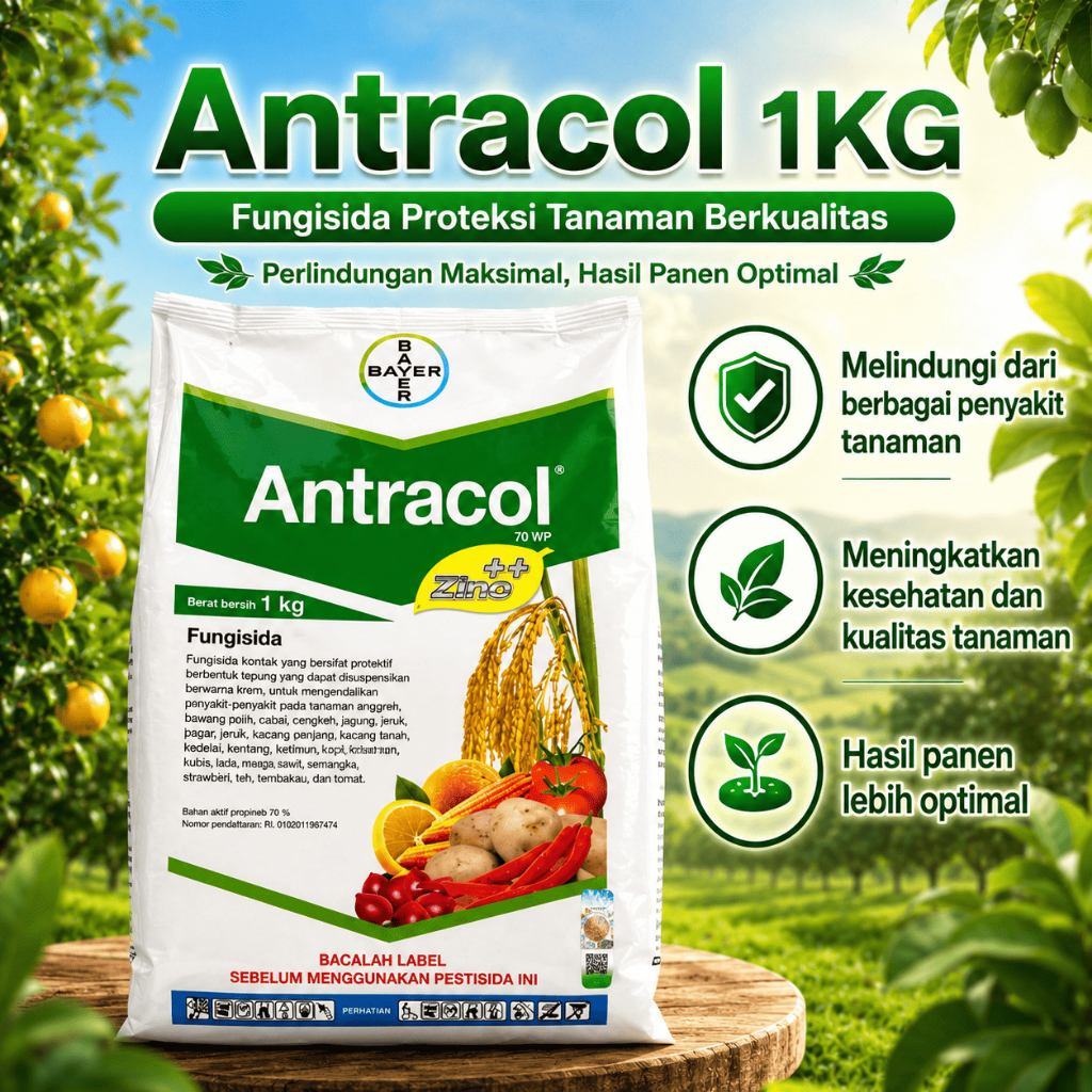 Antracol 1KG – Fungisida Proteksi Tanaman Berkualitas