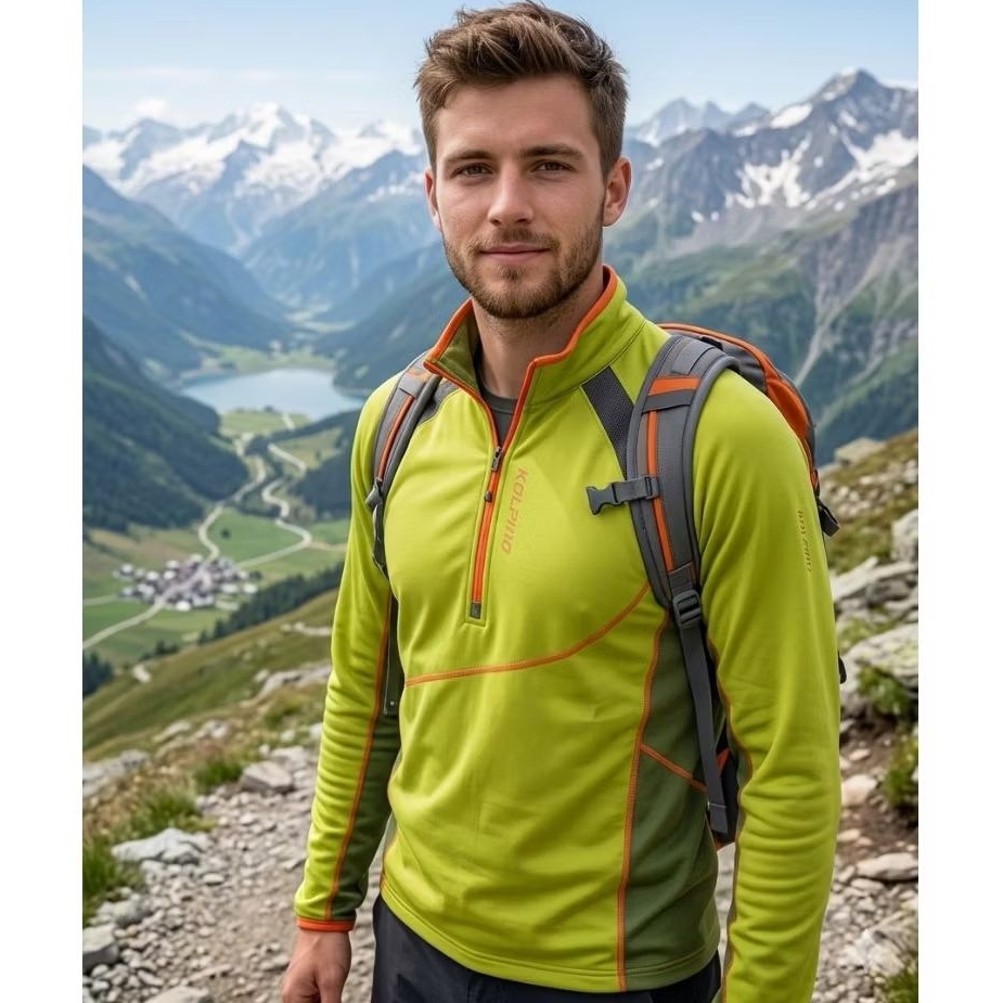 BASELAYER TEBAL || KOLPING || BAJU GUNUNG || BAJU OUTDOOR || BAJU BRANDED SECOND