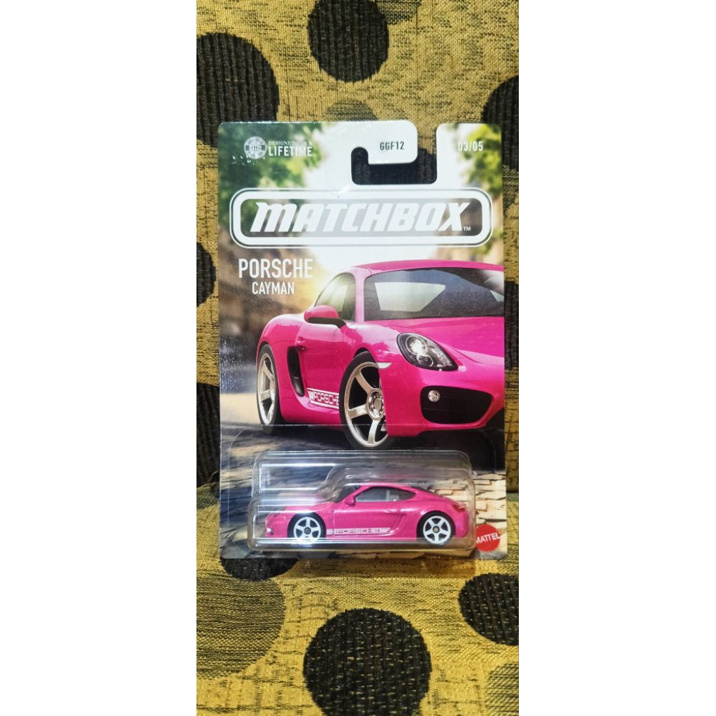 Matchbox Porsche Cayman Pink