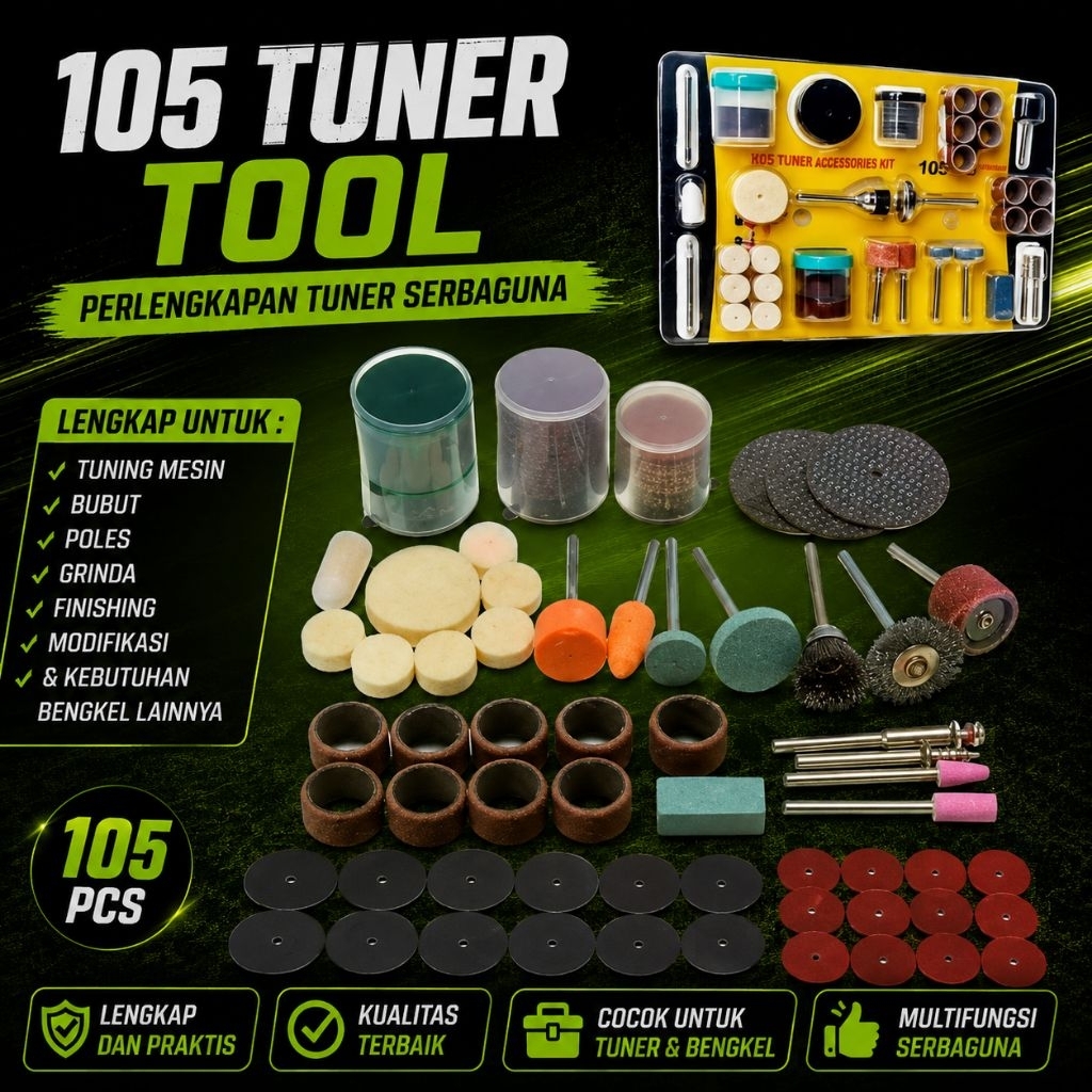 MATA BOR TUNER CUNER PORTING MINI CUTTING WHEEL MATA GERINDA MINI POLES MINI 105