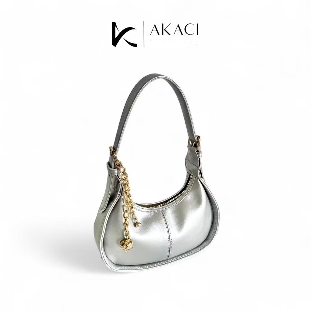 Tas Selempang Wanita Akaci ARUNA 09-8398 Bahan Lexus - Desain Elegan, 1 Ruang, Tali Dapat Disesuaika