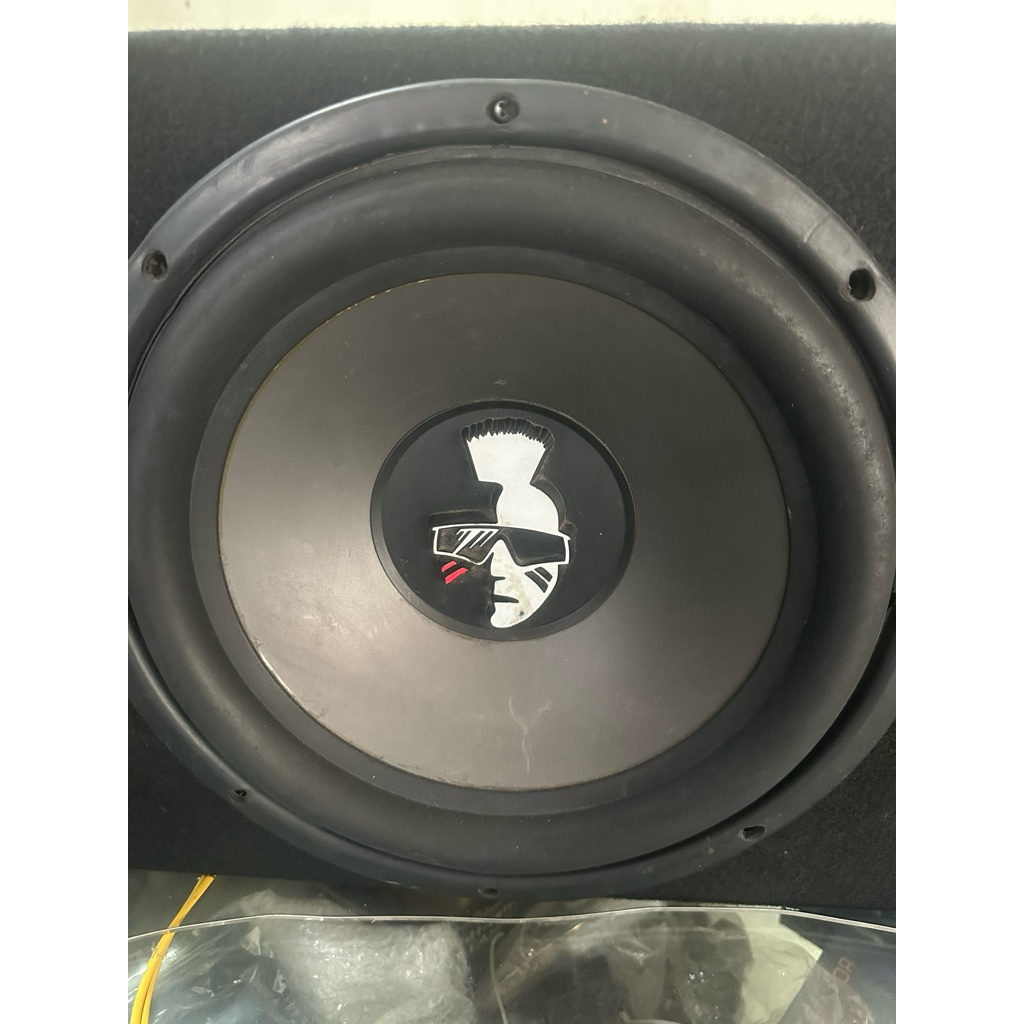 subwoofer mohawk 12inch single coil normal segel mulus