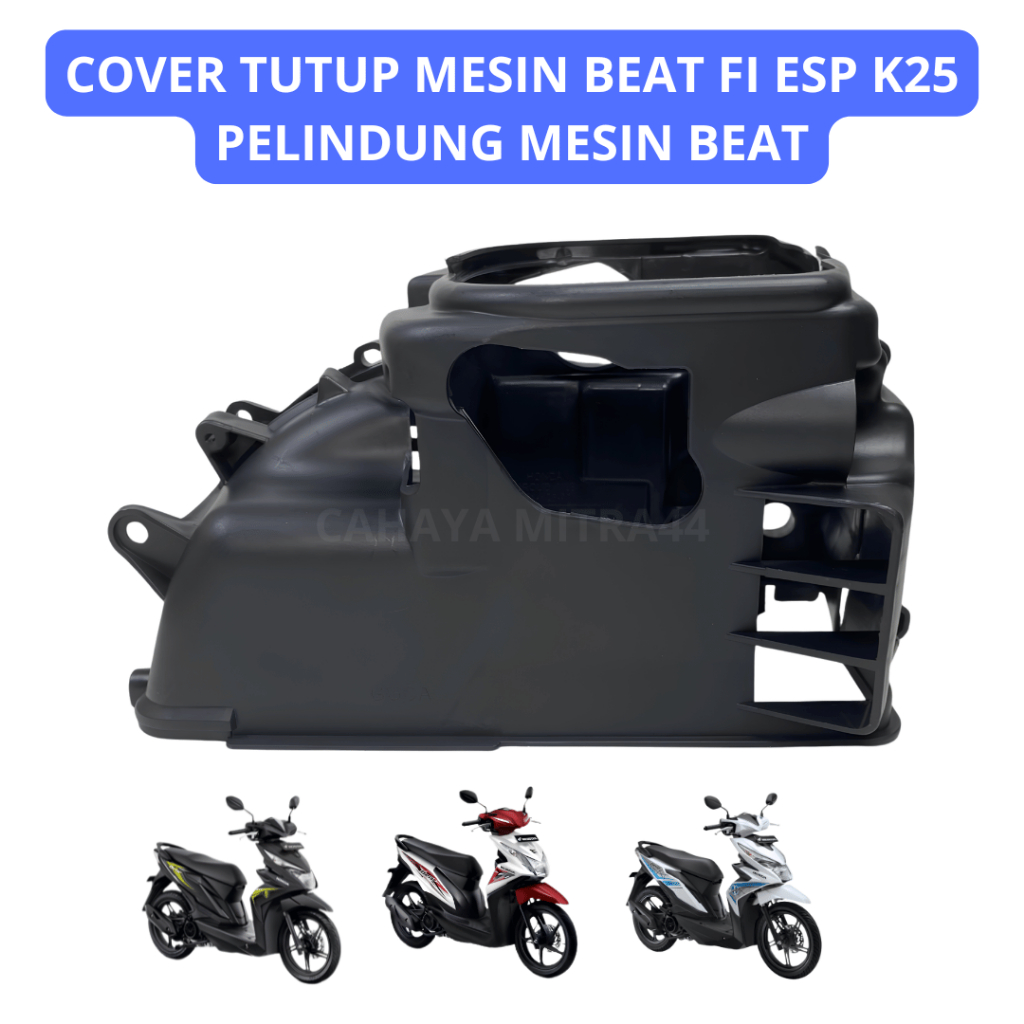 Cover Tutup Mesin Beat FI ESP K25 Pelindung Mesin Honda Beat ESP Cover Mesin Beat Street Pop eSP