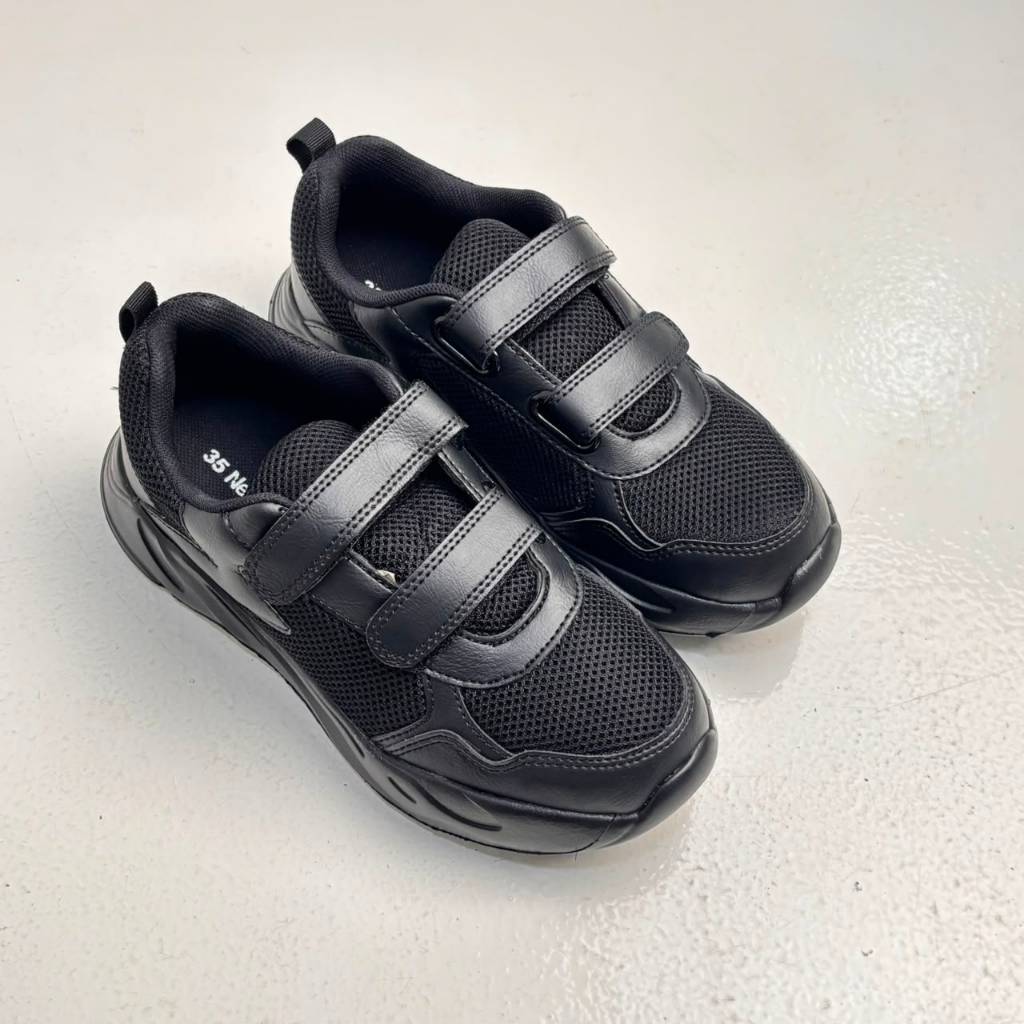 NEVADA/BTS-35 Sepatu Sekolah Anak Laki-Laki Perempuan