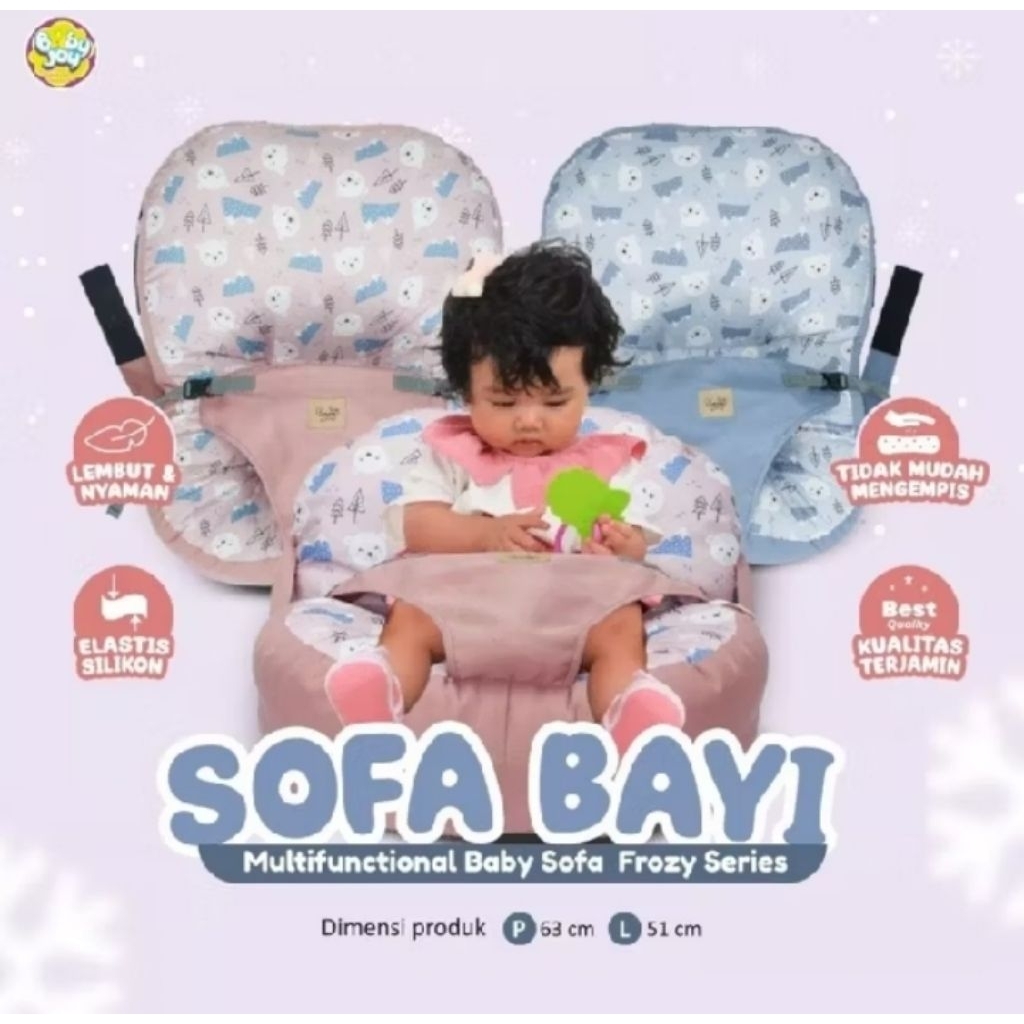 BABY JOY Sofa Bayi Multifungsi Baby Joy Series Frozy BJB2406/Baby Joy 2406