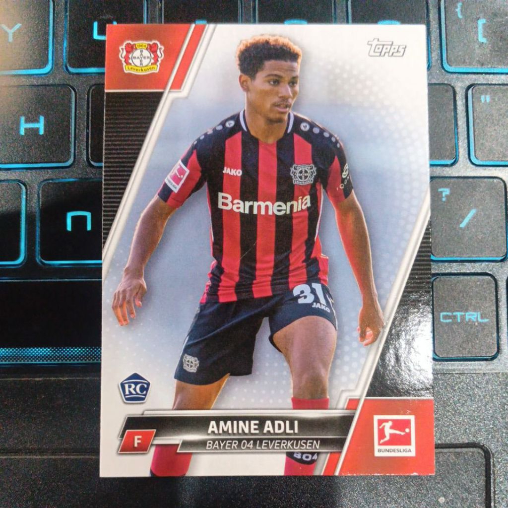 kartu bola topps Bundesliga japan 2022 Bayer Leverkusen
