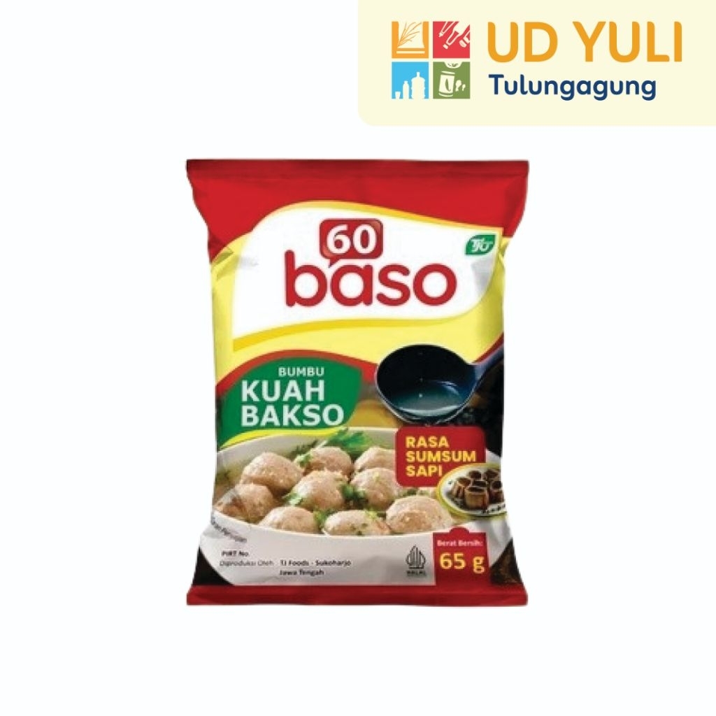GO BASO KUAH BAKSO RASA SUMSUM SAPI 65gr