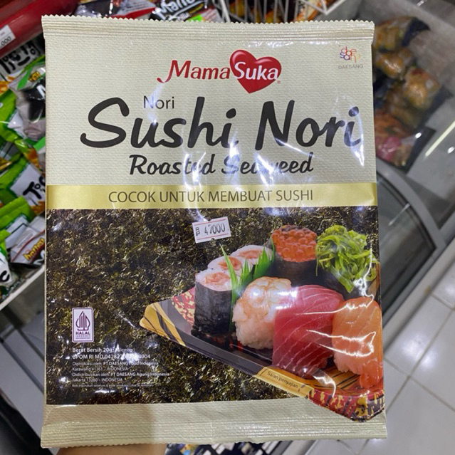 MAMASUKA SUSHI NORI 20 GRAM