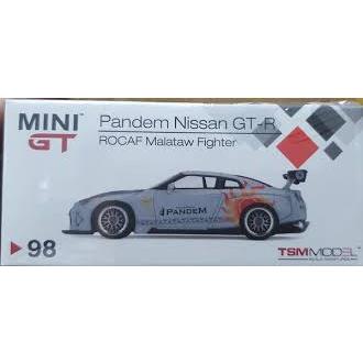 mini gt 98 Pandem nissan gtr rocaf malataw fighter