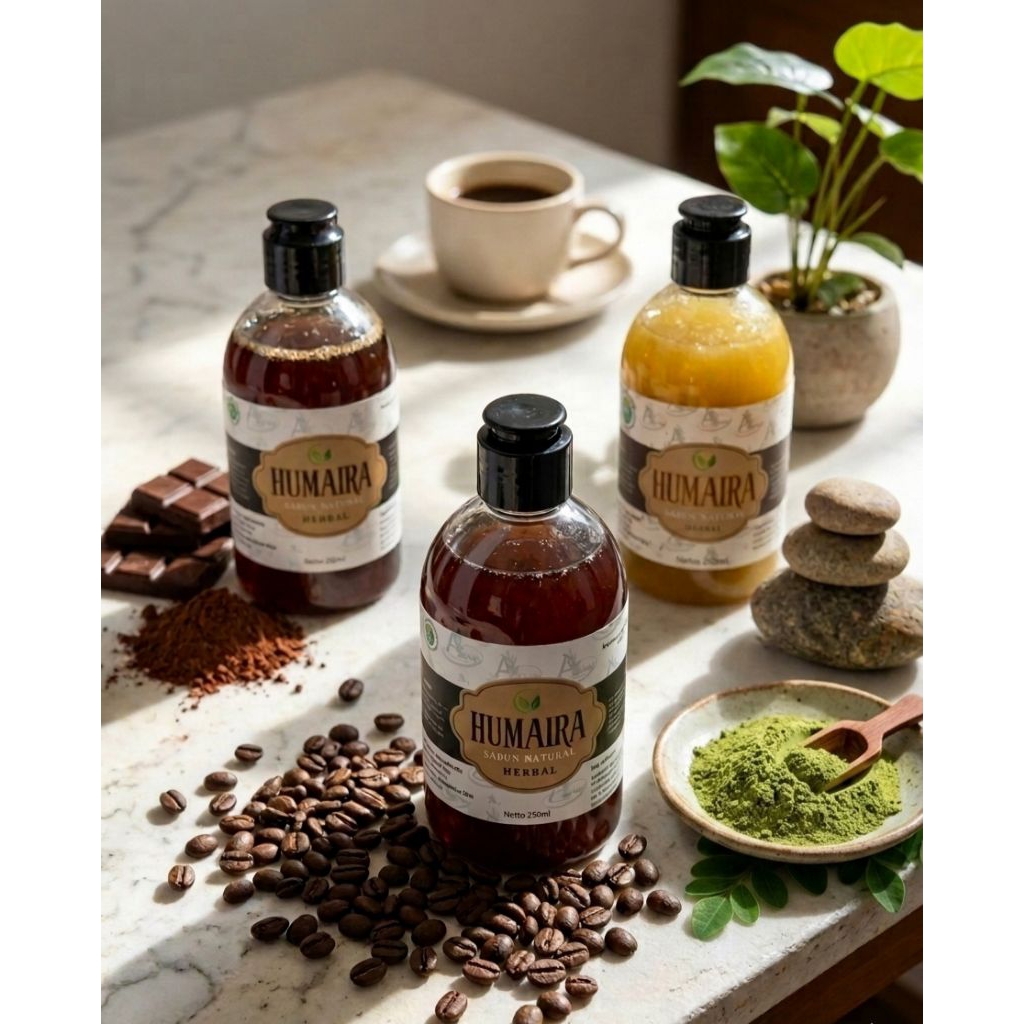 Sabun Cair Alami Herbal Humaira