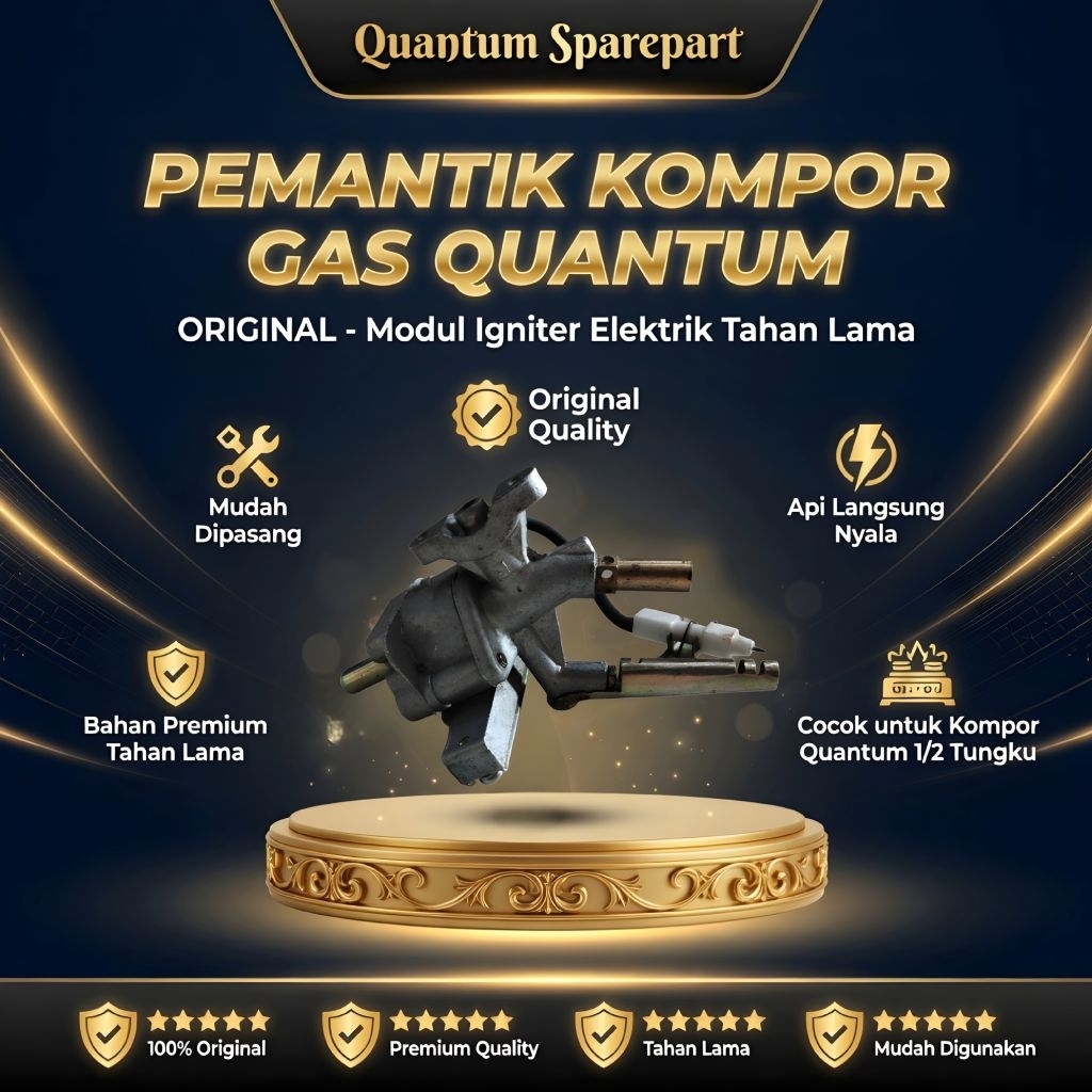 Pemantik Kompor Gas Quantum - Mesin Pematik Elektrik Kompor Quantum Sparepart