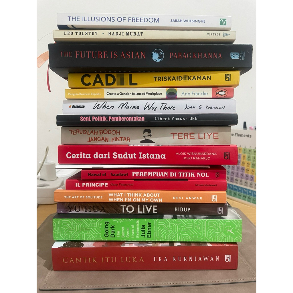 buku preloved inggris indonesia