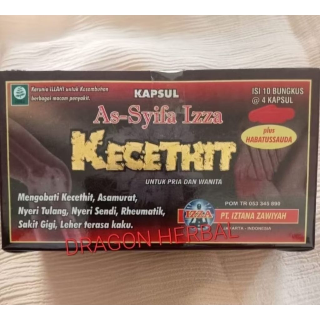 as syifa izza kecetit kapsul pegalinu asam urat