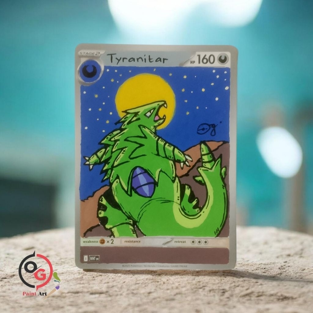 kartu pokemonart tyranitar