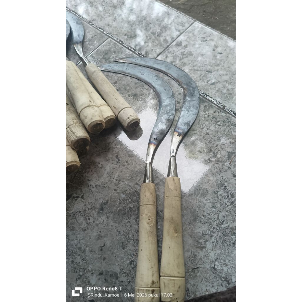 sabit/arit anyih padi dan rumput bahan baja per kualitas dijamin bagus
