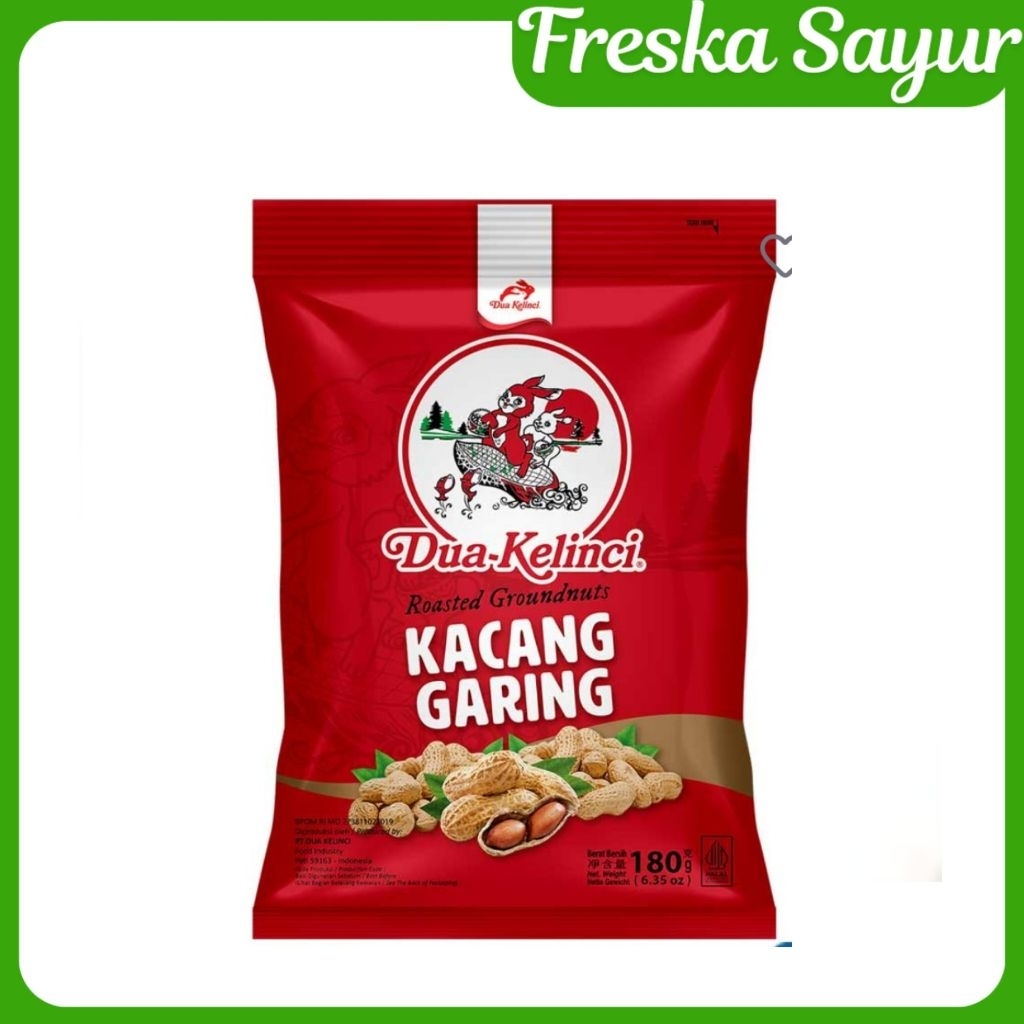 Dua Kelinci Kacang Garing 180 gr