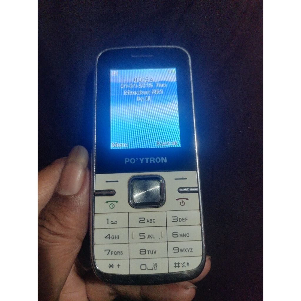 Hp Polytron mulus, hp jadul, lawas, nyala normal all operator bonus sim card byU aktif