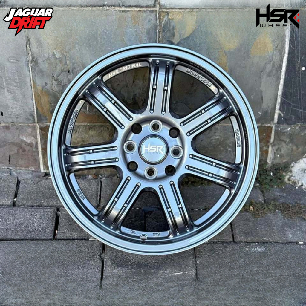 Velg Hsr Wheel R16 Untuk Mobil Fronx, Binguo, Brio Velek Hsr Siak Ring 16
