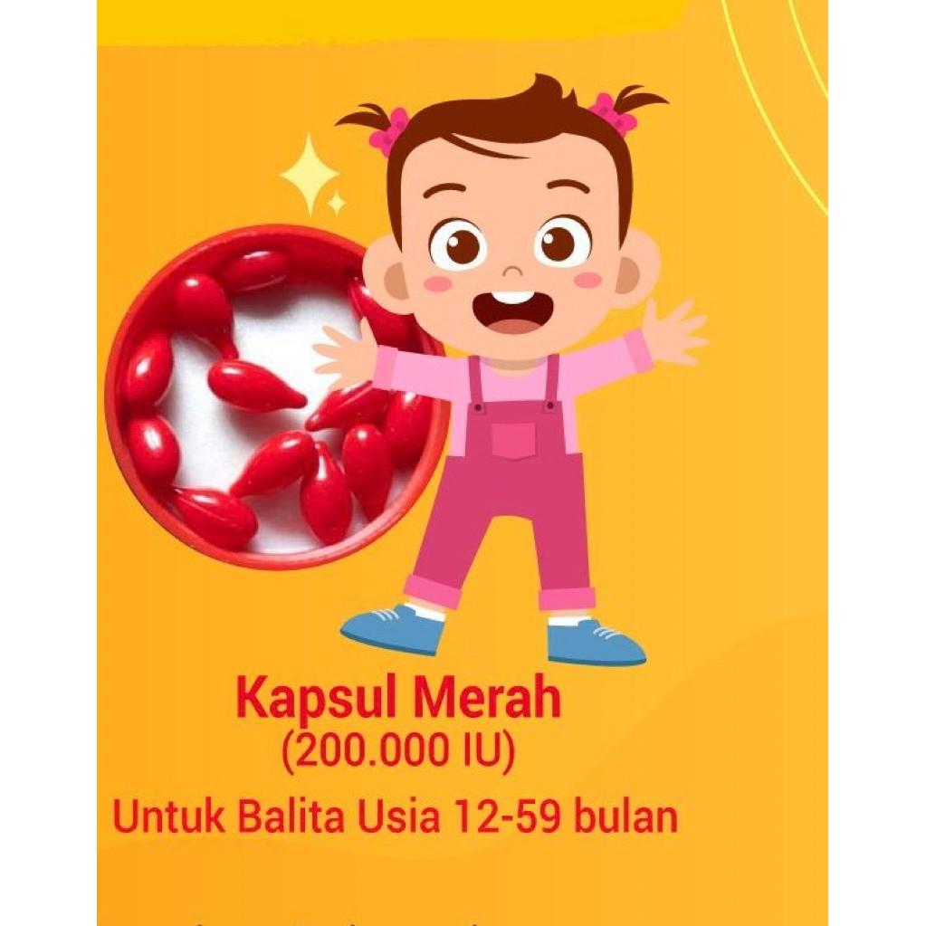 Vitamin A 200.00 Posyandu Merah Kimia Farma Per Pcs
