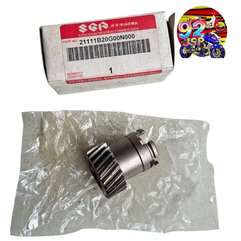 gigi primer Gigi Tangis/Gear Primary Drive 22T 22mata ASLI SGP Motor Suzuki :- Shogun 125 R FL 125 T