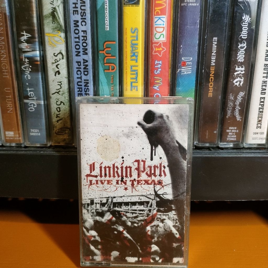 Kaset Pita Linkin Park LP Live In Texas bagus ok