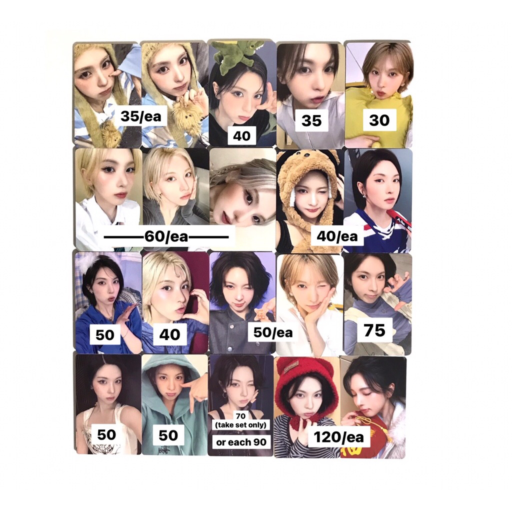 [BACA DESKRIPSI] NMIXX BAE JINSOL FE304 BLUE VALENTINE ALBUM PC PHOTOCARD STICK OUT BREAK SG6 SEASON