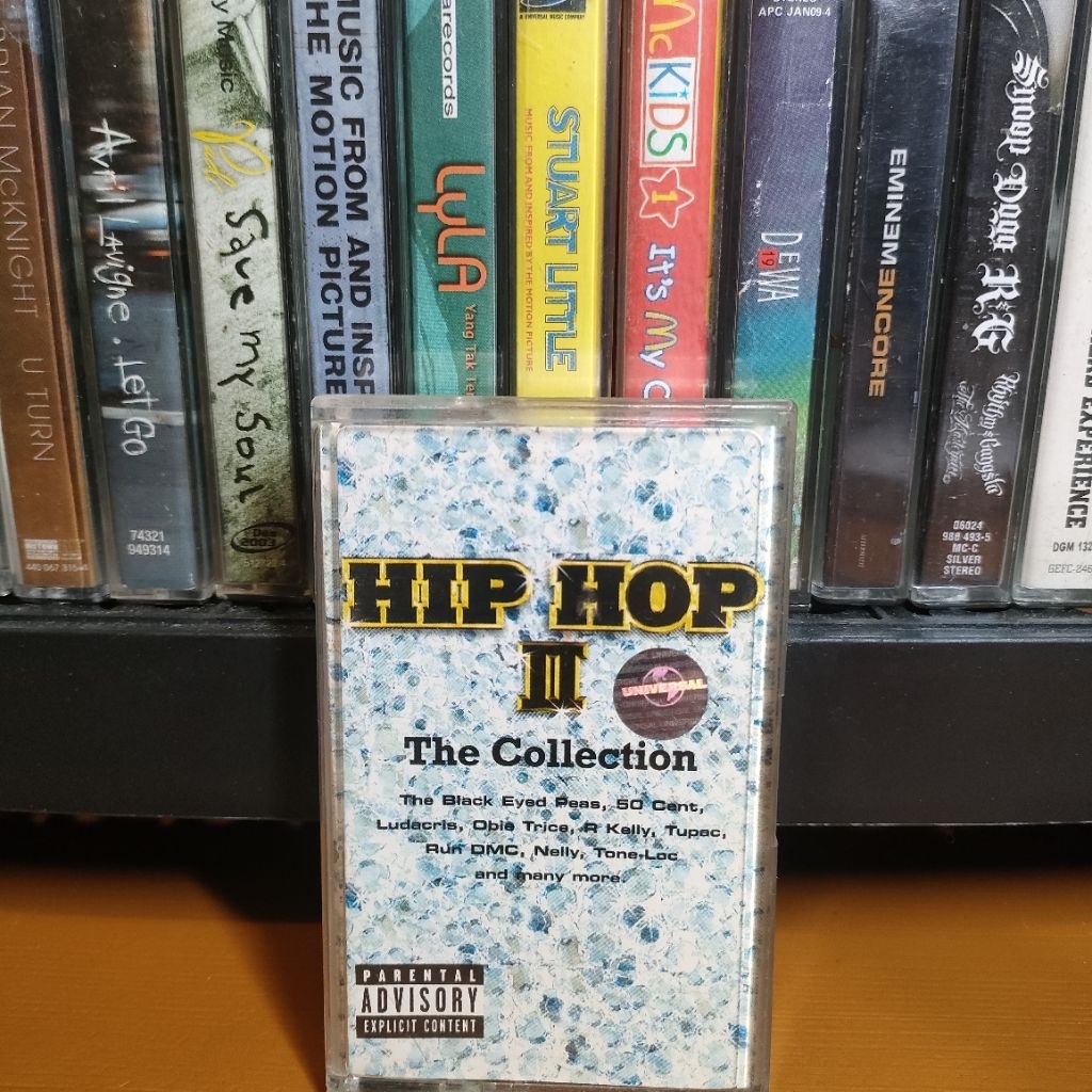 Kaset Pita Hip Hop The Collection 2 VA Still Dre 50 Cent In Da Club Tupac Kompilasi bagus kaku
