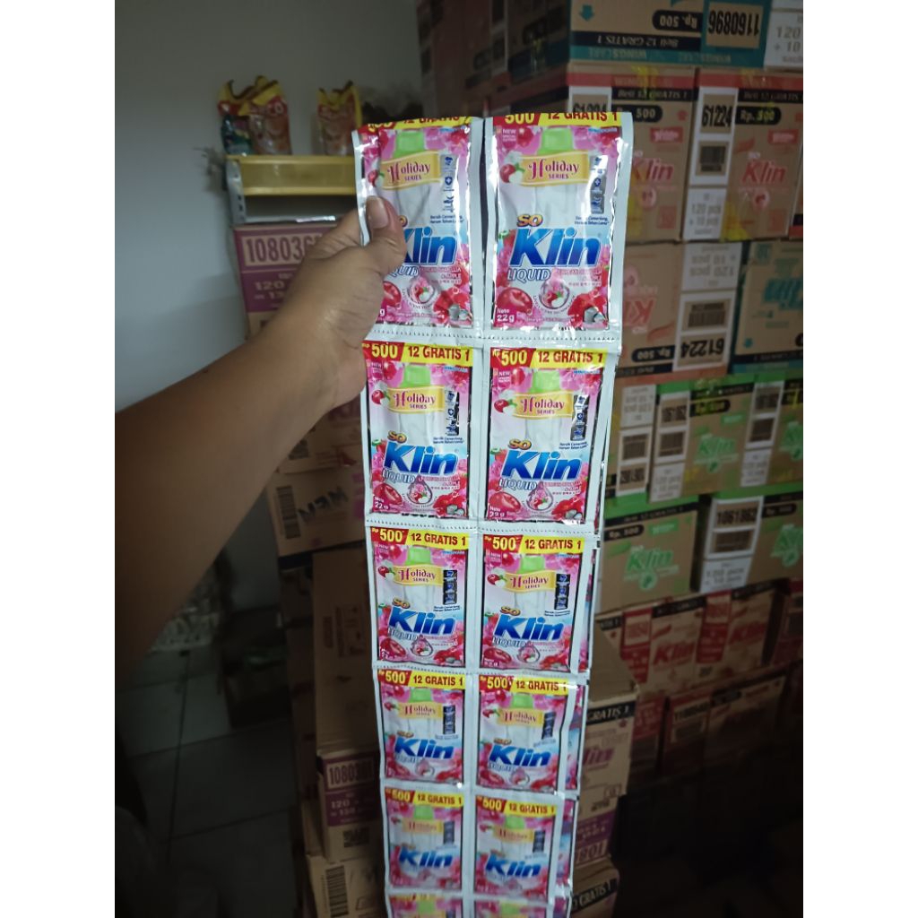 SOKLIN CAIR SOKLIN LIQUID 500 1dus 130sachet