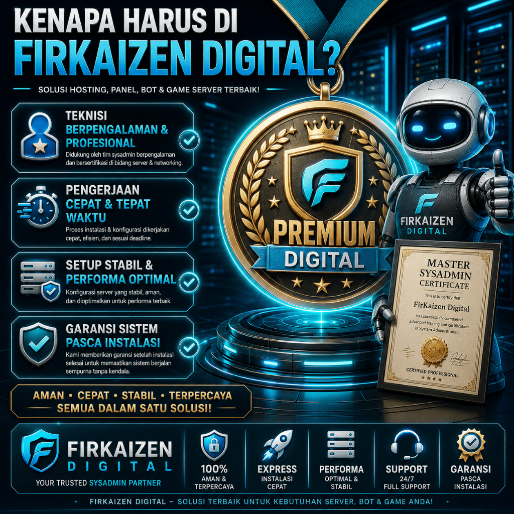 Jasa Install Panel Pterodactyl | Setup VPS Linux Ubuntu | Panel Bot & Game Server | Free SSL Wings