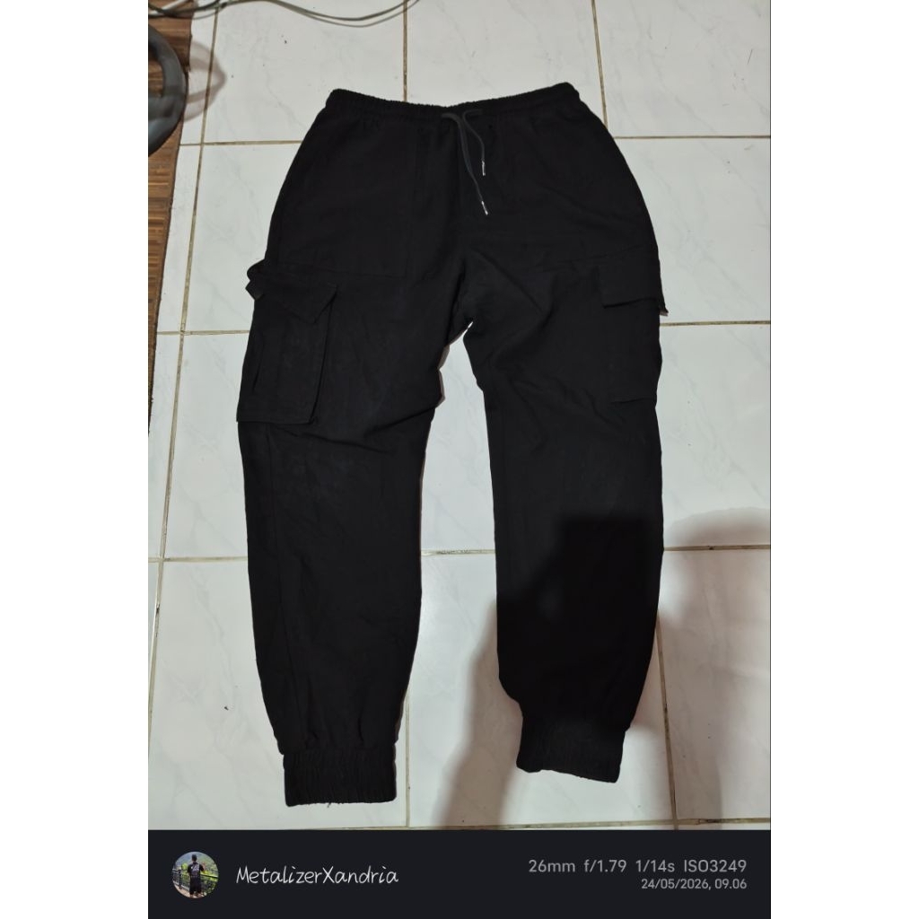celana joger cargo spao second
