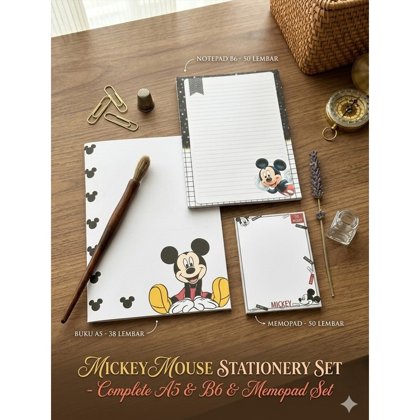 ESSENTIAL STATIONERY SET: THE AESTHETIC COLLECTION