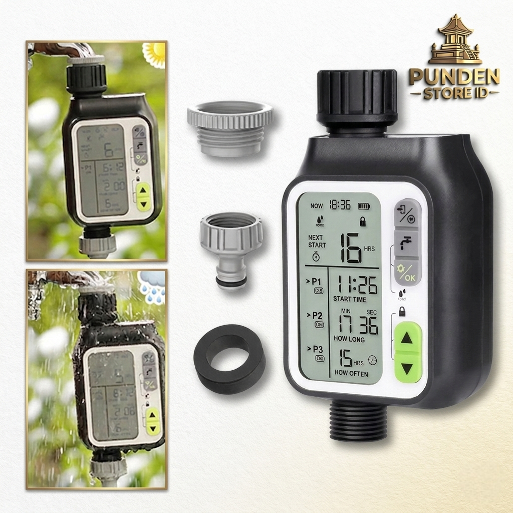 Water Timer Digital Irrigation Timer Automatic Garden Irrigation Program Sprinkler