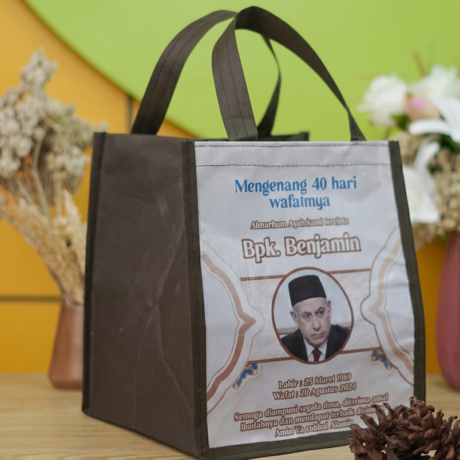Tas Aqiqah Hantaran Nasi Souvenir Aqiqah Tas Berkat Custom Tas Kardus Ukuran 20