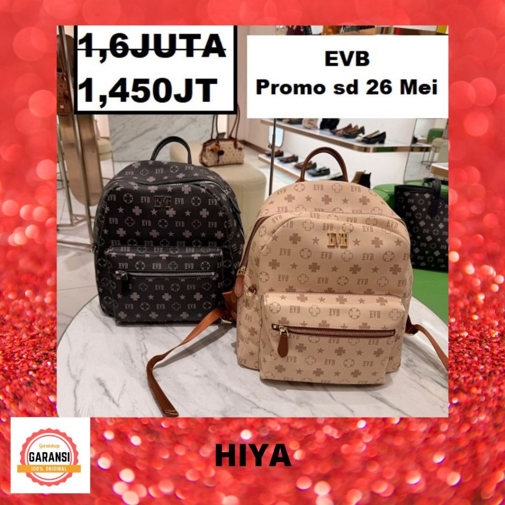 Tas ransel backpack wanita SALE Evb seri GHINA 100% original store