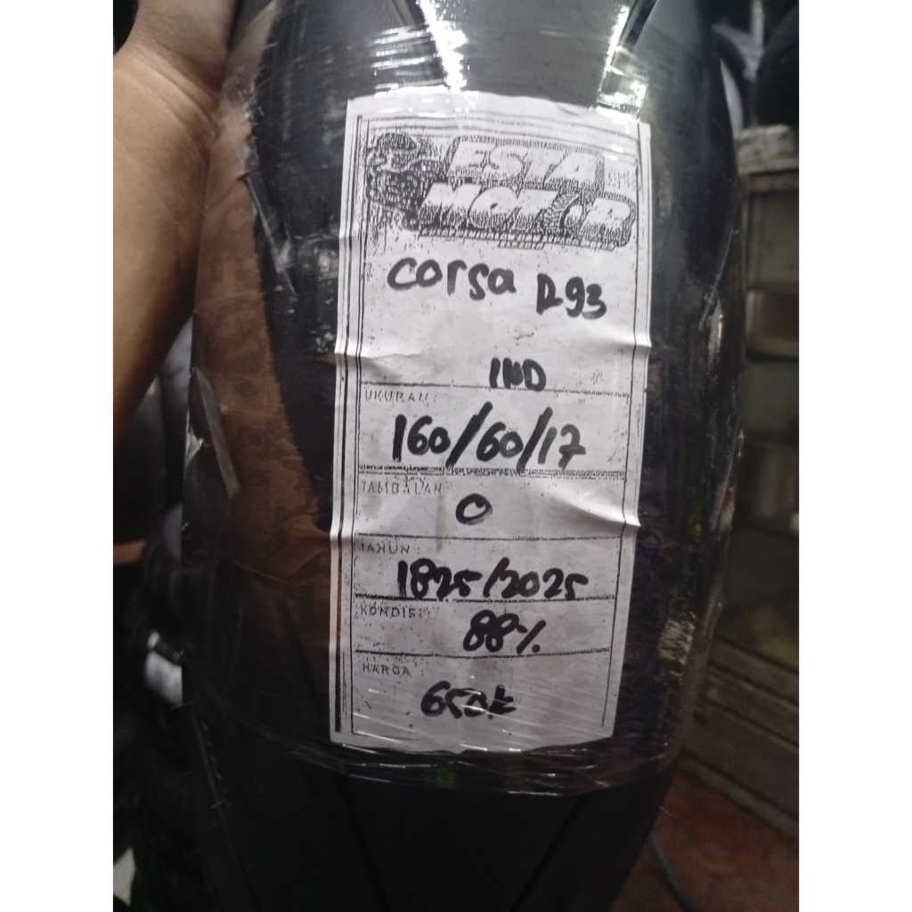 BAN COPOTAN CORSA R93 R 93 RING 17 UKURAN 160 60 17 KODE1825