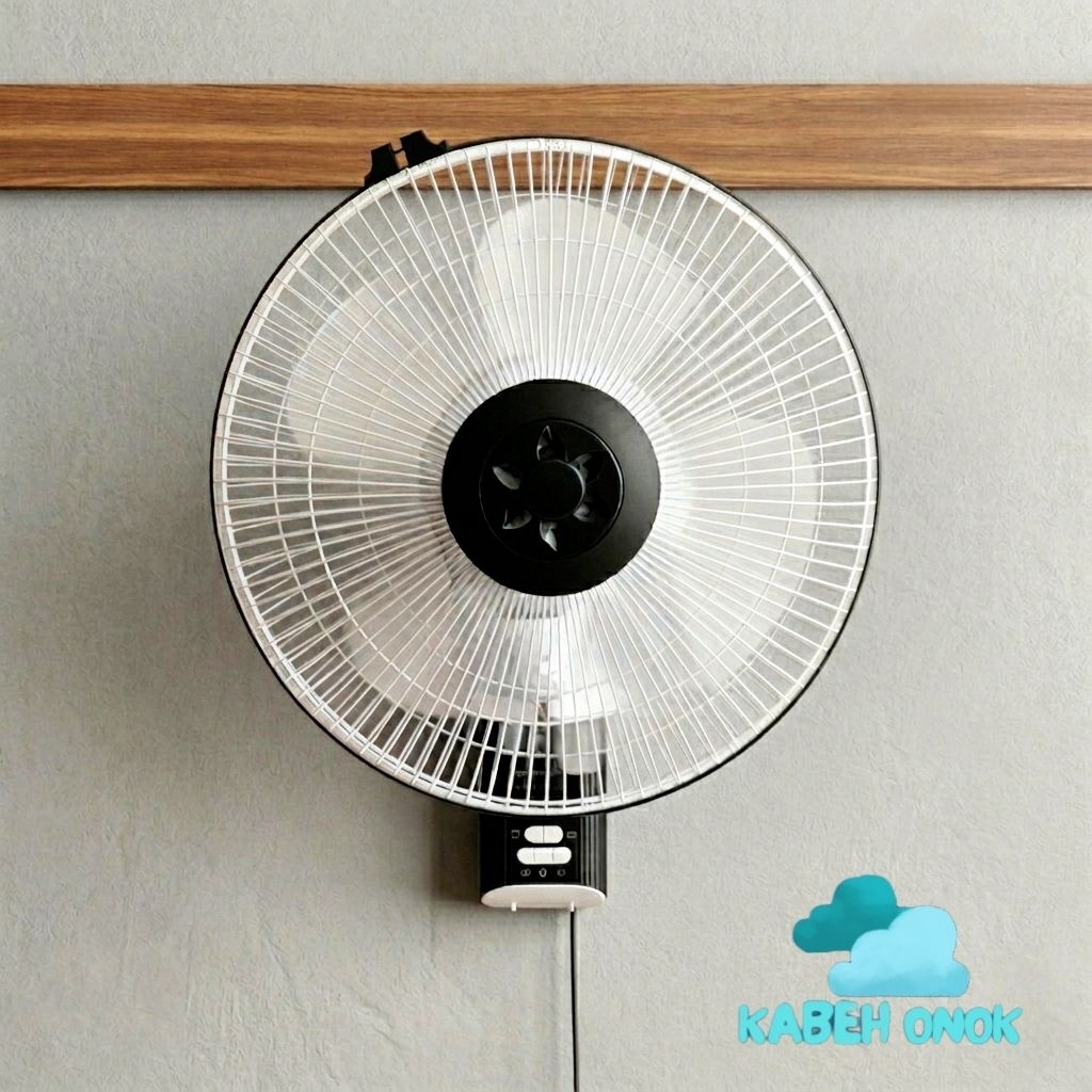 Kipas Angin Maspion MWF 1607 RC 16 Inch  / Maspion Wall Fan MWF 1607 RC Remote