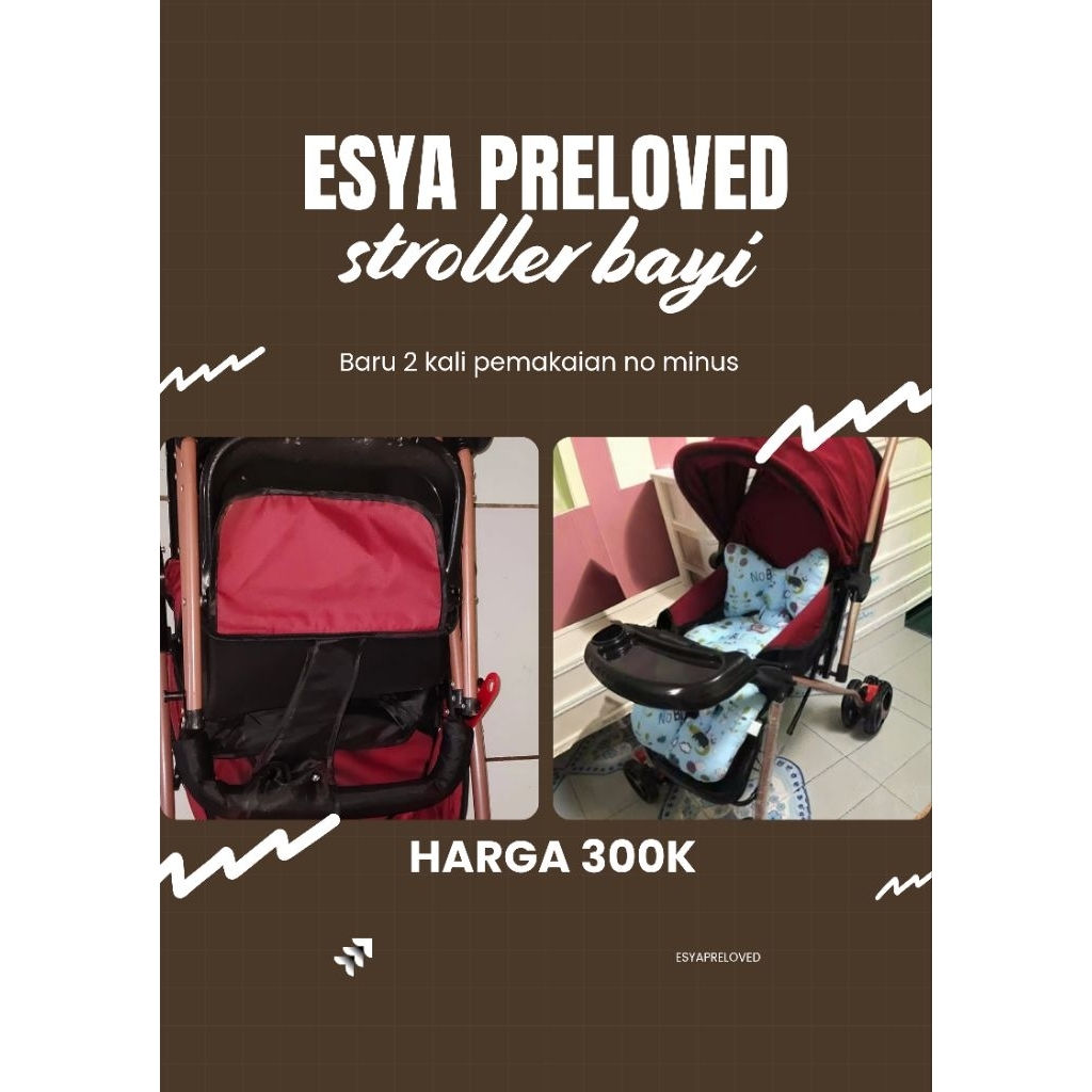 stroller bayi preloved
